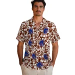 Boise State Broncos Hawaiian Shirt – Hibiscus Motif