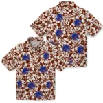 Boise State Broncos Hawaiian Shirt – Hibiscus Motif