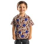Boise State Broncos Hawaiian Shirt – Hibiscus Motif