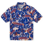 Boise State Broncos Hawaiian Shirt – Hibiscus Overlay