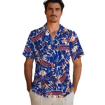 Boise State Broncos Hawaiian Shirt – Hibiscus Overlay
