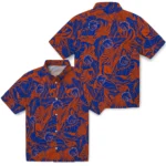 Boise State Broncos Hawaiian Shirt – Monstera Layer