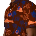 Boise State Broncos Hawaiian Shirt – Palm And Clouds