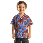 Boise State Broncos Hawaiian Shirt – Palm Leaves