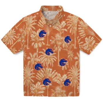 boise state broncos palm shadows orange hawaiian shirts best selling