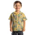 Boston Bruins Hawaiian Shirt – Anthurium Overlay