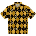 Boston Bruins Hawaiian Shirt – Golfing Plaid