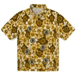 Boston Bruins Hawaiian Shirt – Hibiscus Blooms