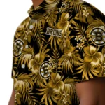 Boston Bruins Hawaiian Shirt – Hibiscus Exotic