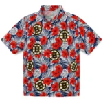 Boston Bruins Hawaiian Shirt – Hibiscus Fiesta