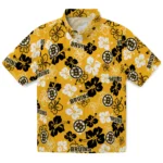 Boston Bruins Hawaiian Shirt – Hibiscus Flower Design