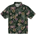Boston Bruins Hawaiian Shirt – Hibiscus Leaves Pattern
