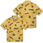 Boston Bruins Hawaiian Shirt – Hibiscus Oasis