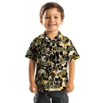 Boston Bruins Hawaiian Shirt – Hibiscus Overlay