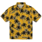 Boston Bruins Hawaiian Shirt – Palm Tree Motif