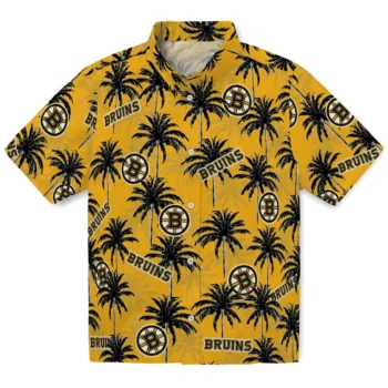 boston bruins palm grove gold hawaiian shirts best selling