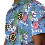 Boston Bruins Hawaiian Shirt – Pineapple Bouquet