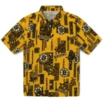 Boston Bruins Hawaiian Shirt – Turtle Lines