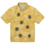 Boston Bruins Hawaiian Shirt – Vintage Palm Tree