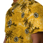 Boston Bruins Hawaiian Shirt – Wave Palm