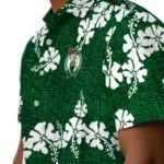 Boston Celtics Hawaiian Shirt – 50th State Flower