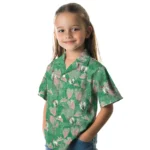 Boston Celtics Hawaiian Shirt – Anthurium Overlay