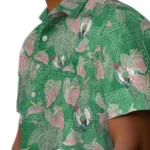 Boston Celtics Hawaiian Shirt – Anthurium Overlay
