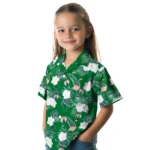 Boston Celtics Hawaiian Shirt – Flamingo and Hibiscus