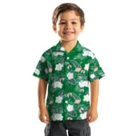 Boston Celtics Hawaiian Shirt – Flamingo and Hibiscus