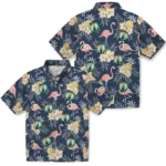 Boston Celtics Hawaiian Shirt – Flamingo Hibiscus
