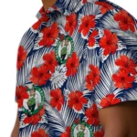 Boston Celtics Hawaiian Shirt – Hibiscus Fiesta