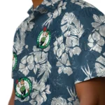 Boston Celtics Hawaiian Shirt – Hibiscus Flowers