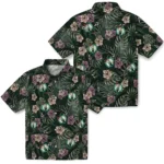 Boston Celtics Hawaiian Shirt – Hibiscus Leaves Pattern
