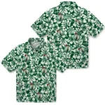 Boston Celtics Hawaiian Shirt – Hibiscus Motif