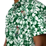 Boston Celtics Hawaiian Shirt – Hibiscus Motif