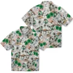 Boston Celtics Hawaiian Shirt – Hibiscus Seaside