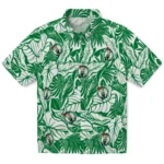 Boston Celtics Hawaiian Shirt – Monstera Layer