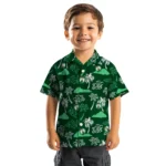 Boston Celtics Hawaiian Shirt – Palm And Clouds