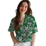 Boston Celtics Hawaiian Shirt – Palm Leaves