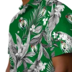 Boston Celtics Hawaiian Shirt – Palm Leaves