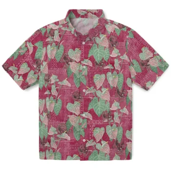 boston college eagles anthurium overlay maroon hawaiian shirts best selling