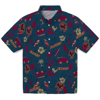 boston college eagles beach vibe navy hawaiian shirts best selling