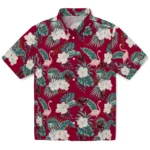 Boston College Eagles Hawaiian Shirt – Flamingo and Hibiscus