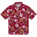Boston College Eagles Hawaiian Shirt – Hibiscus Flower Design