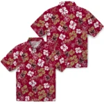 Boston College Eagles Hawaiian Shirt – Hibiscus Flower Design