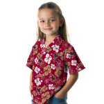 Boston College Eagles Hawaiian Shirt – Hibiscus Flower Design