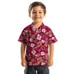 Boston College Eagles Hawaiian Shirt – Hibiscus Flower Design