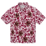 Boston College Eagles Hawaiian Shirt – Hibiscus Motif