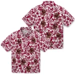 Boston College Eagles Hawaiian Shirt – Hibiscus Motif