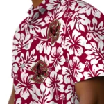 Boston College Eagles Hawaiian Shirt – Hibiscus Motif
